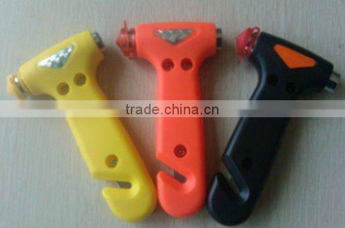Emergency Hammer with Seat Belt Cutter