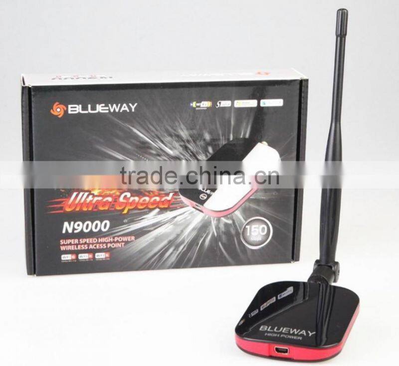 USB WiFi Adapter wireless lan card 150Mbps with wifi antenna 9dbi Wifi Decoder free internet High power Long Range