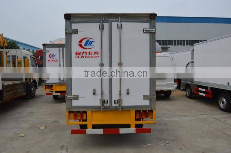 Chang An Gasoline 4x2 freezer refrigerator truck