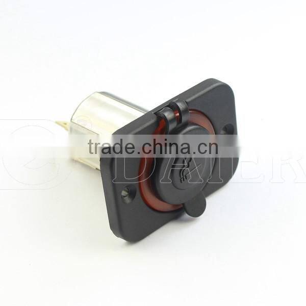 Tent One Hole Mounted USB Female Car Cigarette Lighter Socket