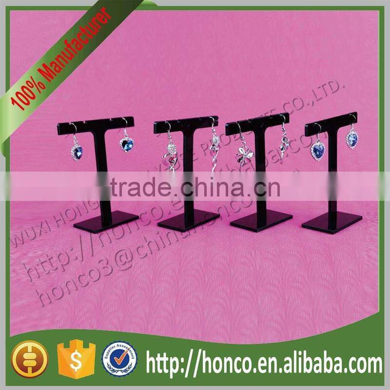 Acrylic Earring Stand Dispaly Rack,Black Colour
