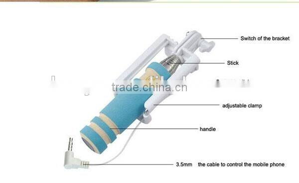 Best selling portable mini unreal selfie stick monopod