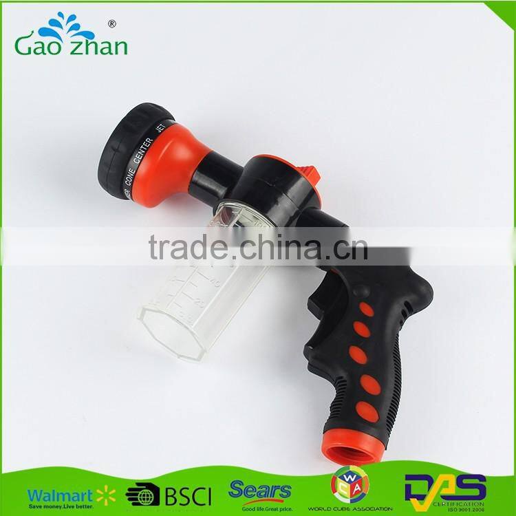9 PatternPlastic Car Wash Water Spray Gun Hose Fittings Spray Nozzle