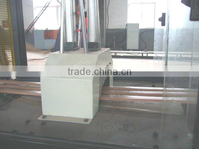 wood plastic extrusion line for window and door