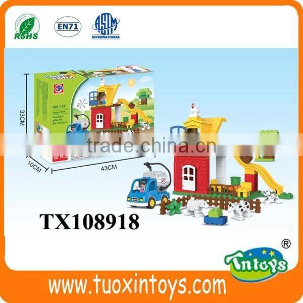 Educational Kids Toys City Fire Brigades Building Blocks