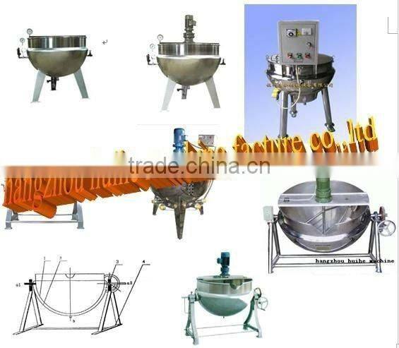 Vertical Jacketed Cooking Pot