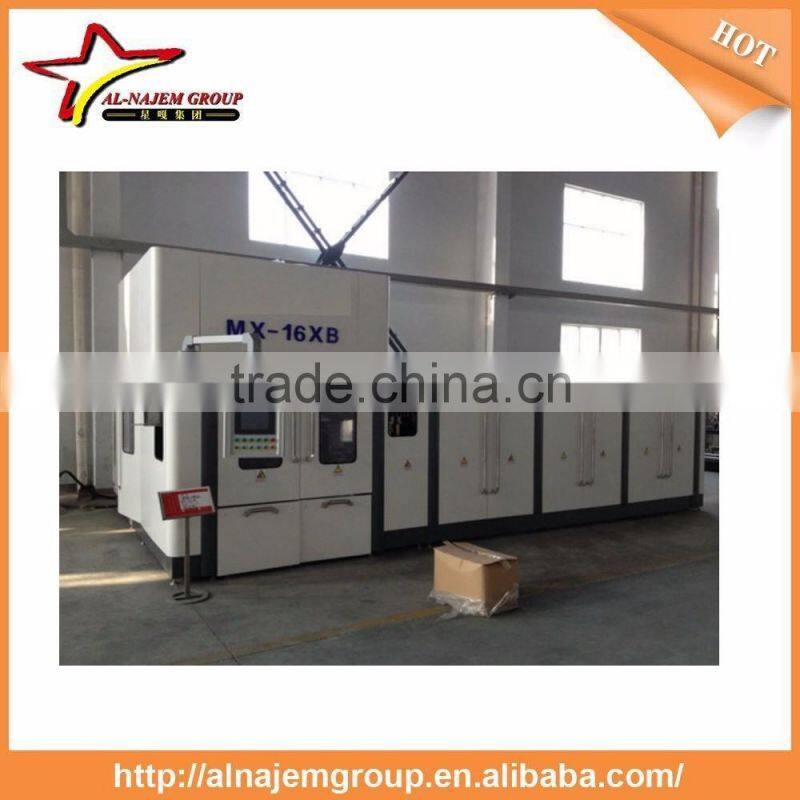 Rotary Bottle Blow Molding Machine , 36000BPH Beverage Filling Machinery