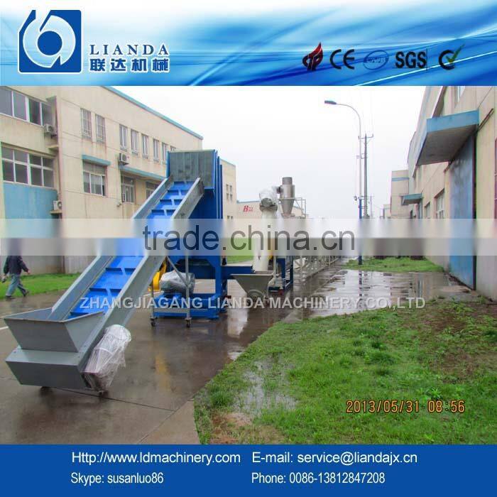 PE film washing recycling line