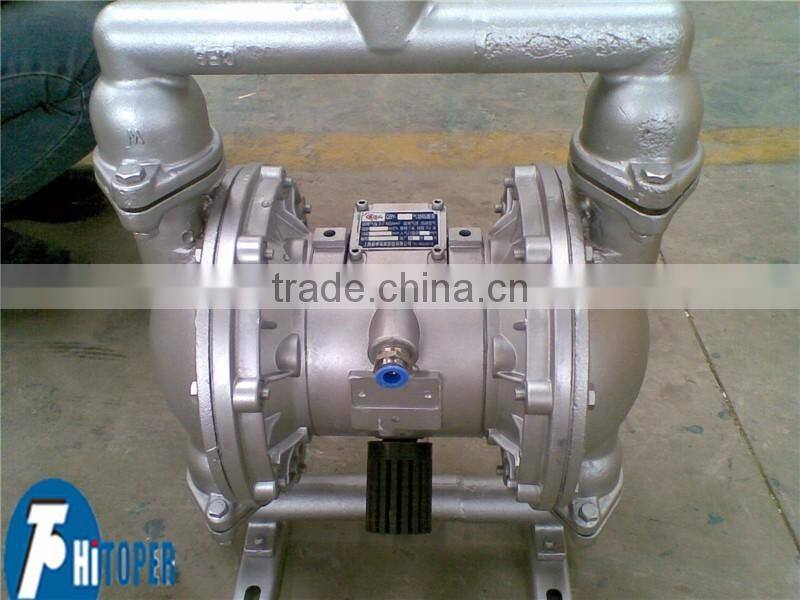 Pneumatic double diaphragm pump, filter press pump