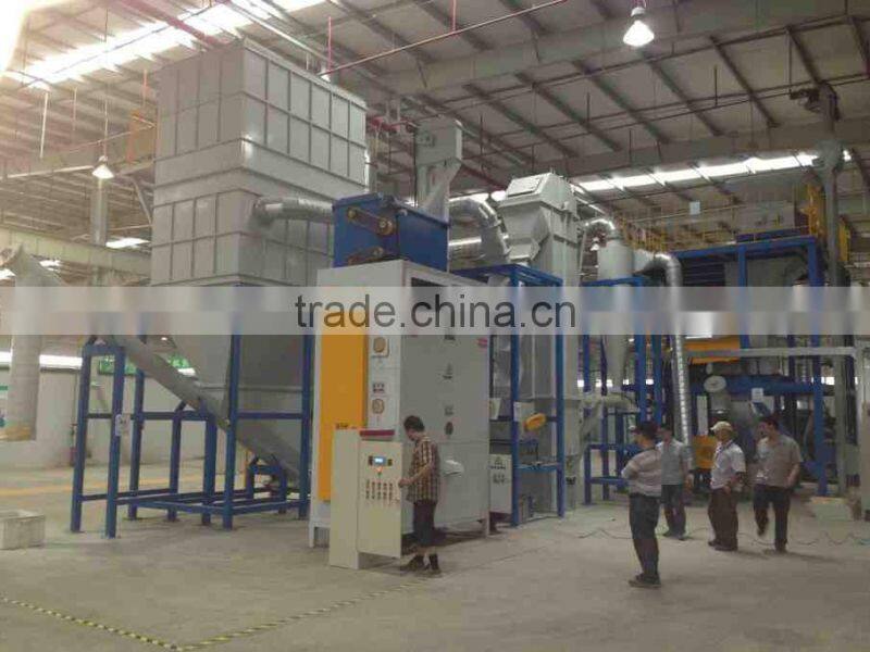 High performance electronics waste separation machine, pcb boards recycling machine