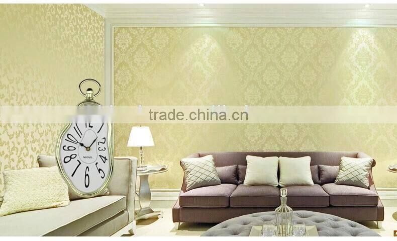 2015 the newest wall quartz clock melting wall clock novelty home decor wall clock art clock