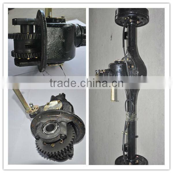 China manufacture full-floating rear axle with oil brake
