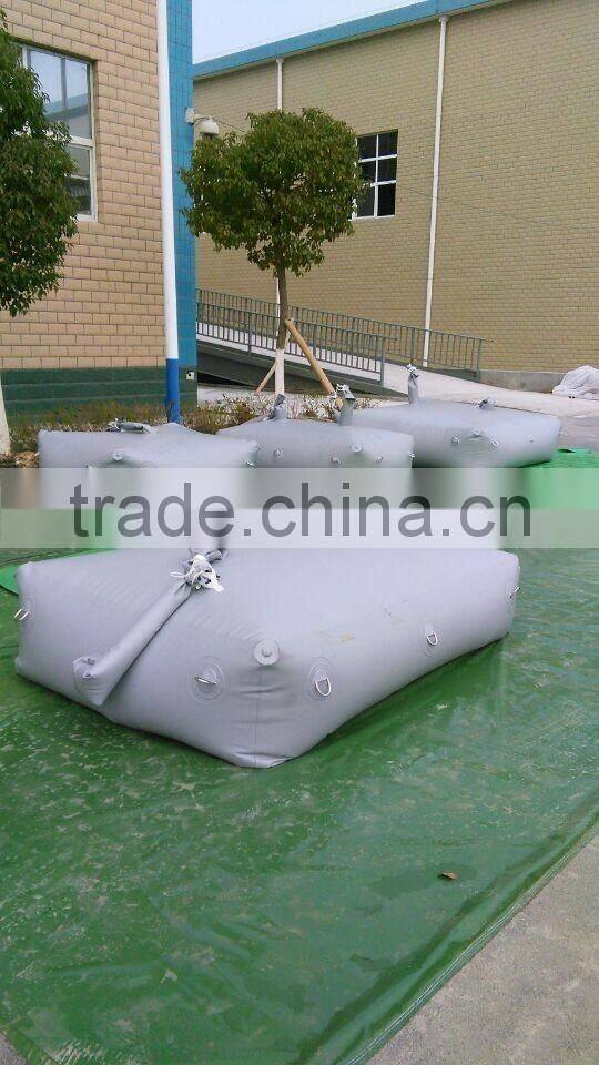 foldable big pvc tarpaulin liquid water tank, inflatable water tank