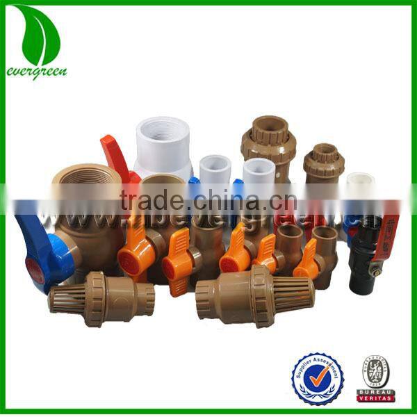 cheap price NBR11306 solvent joint UPVC mini ball valve