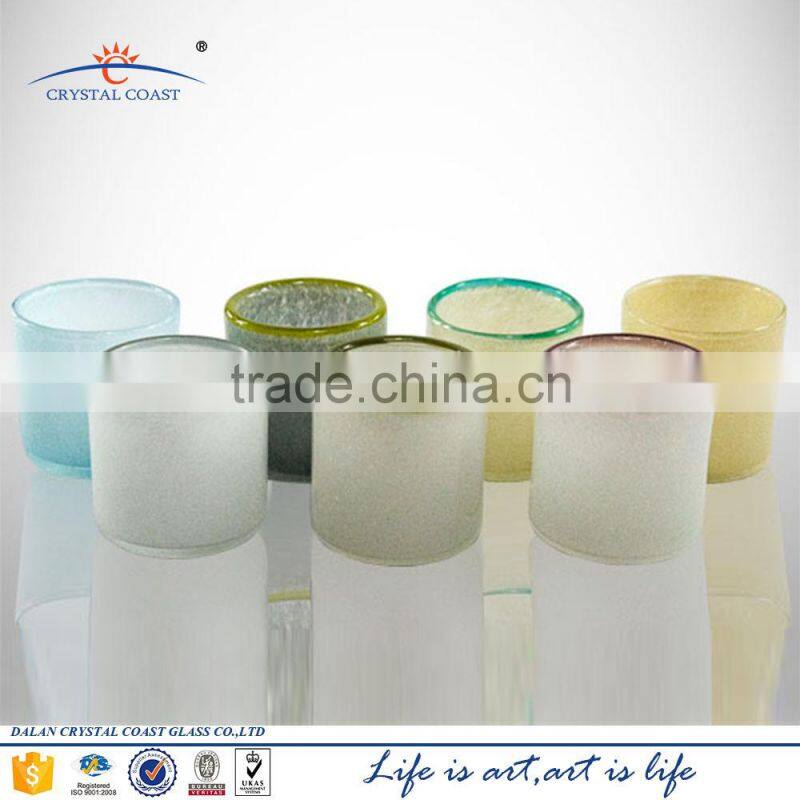 different types ceramic glass candle holder,glass candle stand wholesale