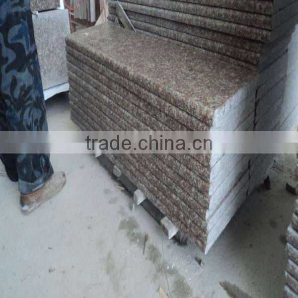 Cheap Polished G687 Peach Red Climbing Stone Stairs