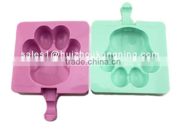 2016 New Design Bear Paw Silicone Ice Cream Mold