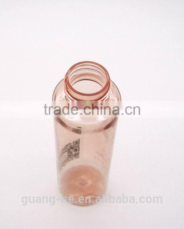 Non-toxic and harmless solid color/transparent PLA plastic bottle for cosmetic