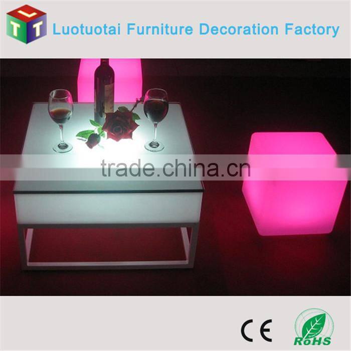 restaurant/livingroom/bar/club 16 color change Led dining table