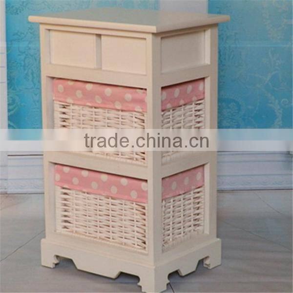 Wood 3drawer cabinets for bedroom