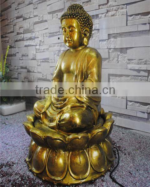 Elegant Handmade Buddha Body Garden Resin Water Feature