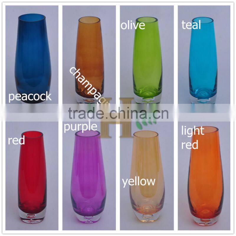 Handmade Stained Glass Vases for Flower Arrangements