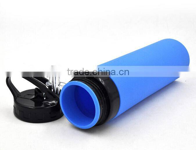 Eco Squeeze Silicone Water Bottle / Silicone Water Bottle / Squeeze Water Bottle