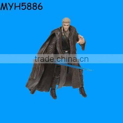 Resin green man game fighter figure