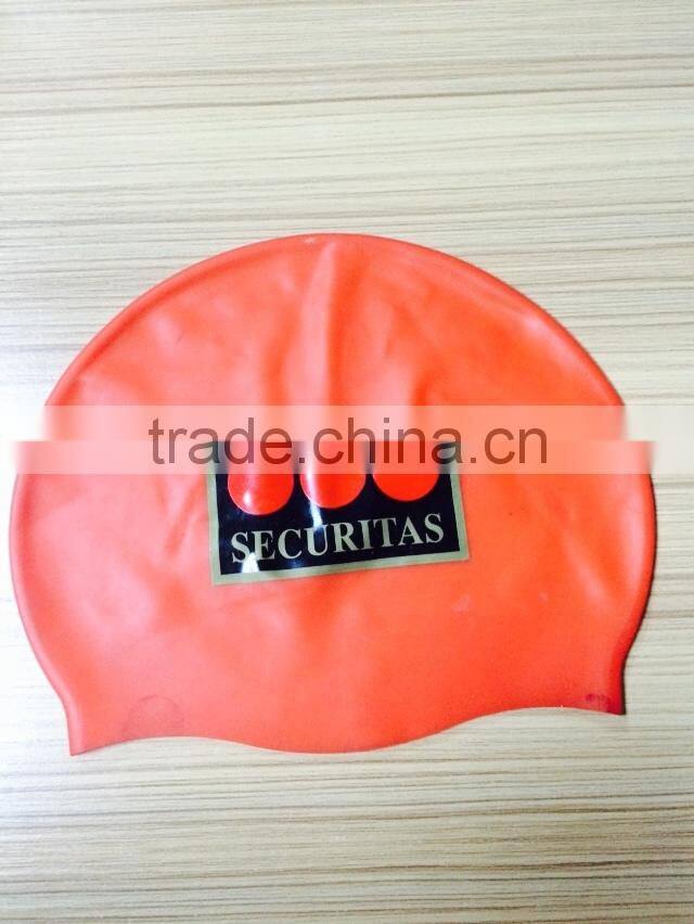 Environmental stretchable deformation silicone swimming cap