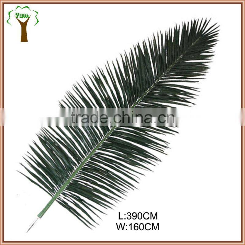 Big artificial royal palm leaf supplier