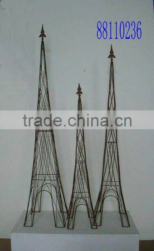 Eiffel tower model of metal