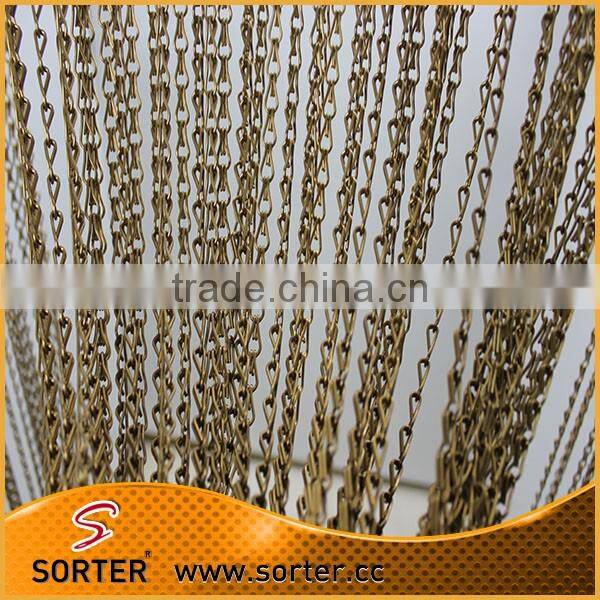 decorative metal curtain for doors
