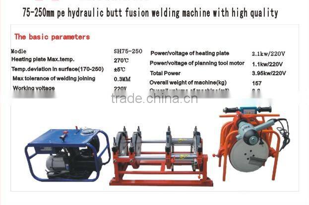 Manual Polyethylene Manual Polyethylene hdpe pipe fitting Butt