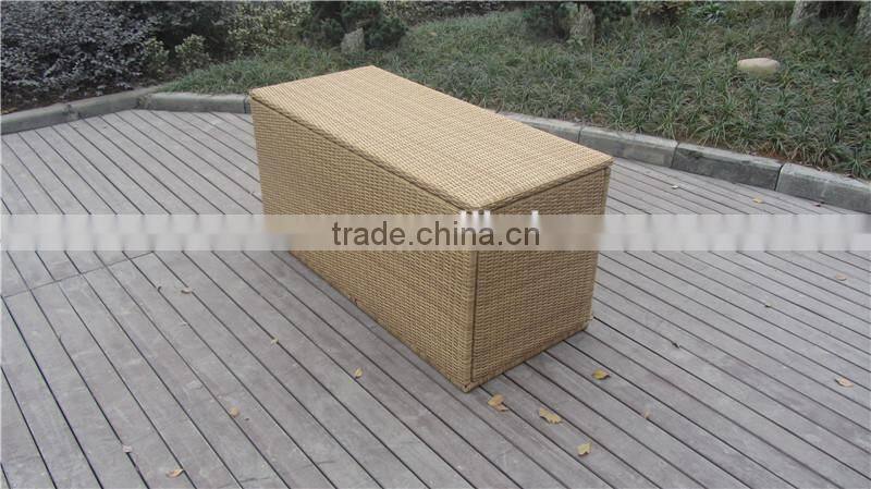 Alumi Garden PE Rattan Storage Boxs With Cushion Wholesale