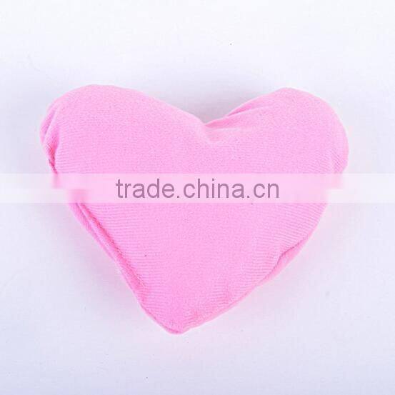 hot selling heart shape pillow pet plush toy pet toys for dog