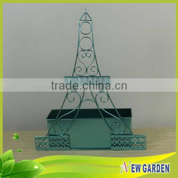 High Level Personalized Wholesale Eiffel Tower Vases For Plant