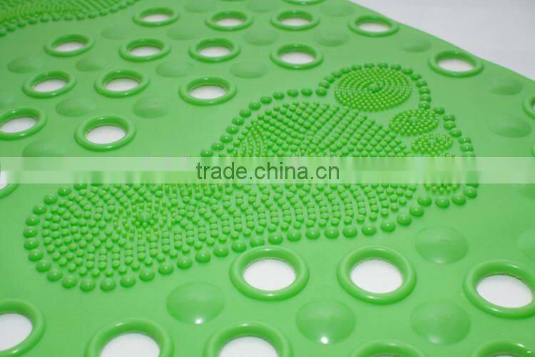 Factory antique unique pvc shell bath mat