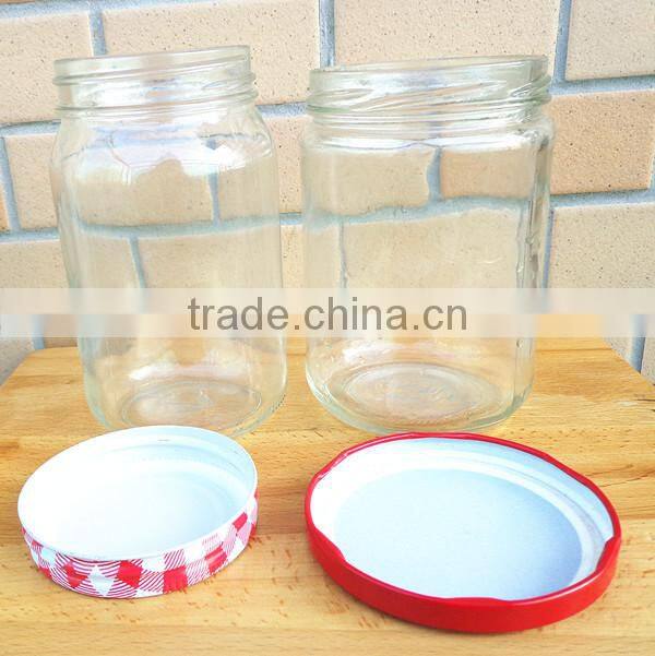 100ml small amazing glass cookie jar for sale
