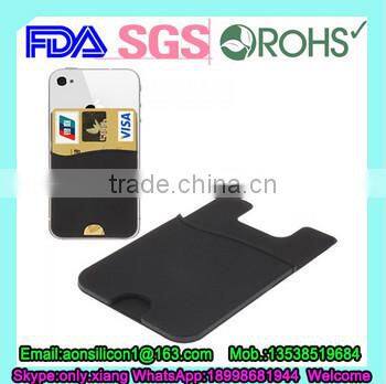 Rabbit ears silicone mobile phone case with long strips