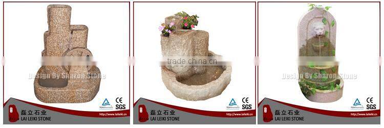 Natural Stone Hand Carved Garden Water Fountain