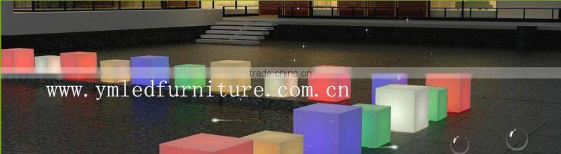 16 Color Change Cube Chair Furniture(YM-LC4040)