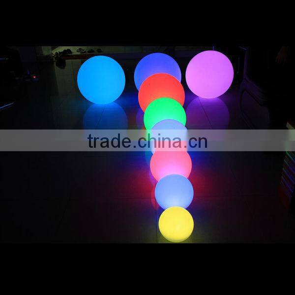 50cm Led light floating ball IP68,waterproof with 50m wireless remote control and touch control