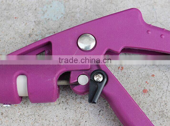 Long handle manual power fruit picker