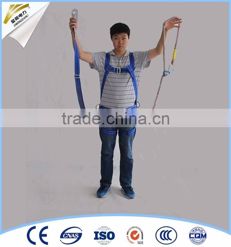 2016 Hot Sale Fall protect full body safety harness/ climing satety belt/construction safety belts