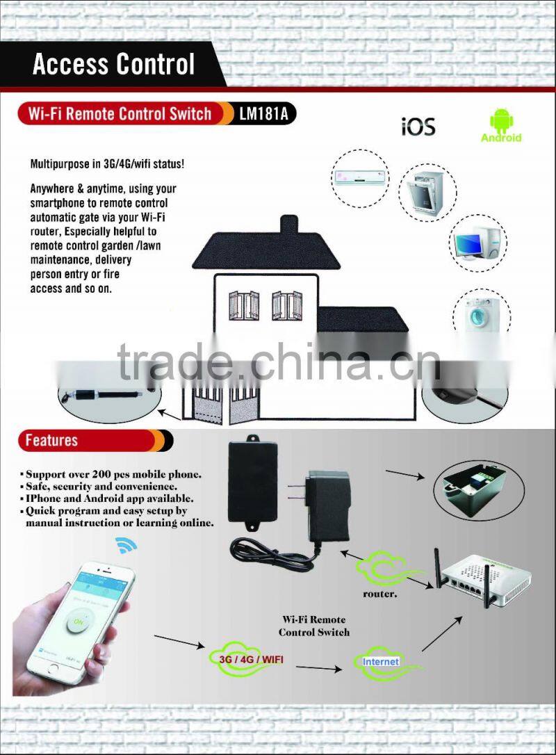 WIFI Electricl Switch LM181A for Gate Operators