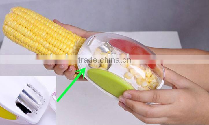 Wholesale Kitchen hand tool Plastic Corn Peeler / Stripper