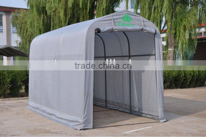 mini storage shelter, motorcycle shelter, car garage