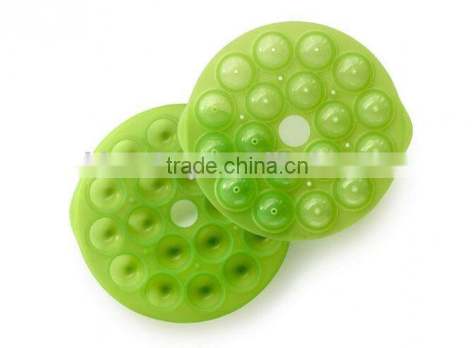 Silicone chocolate mould ball shape jelly cake mould cake decorating perforated baking tray