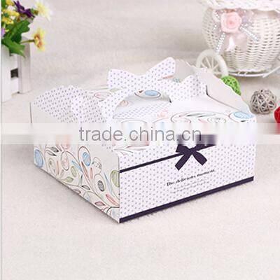 Christmas Cheese Cake Box Pastry Box Mousse Box