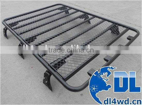 GZDL4WD Black Painting OEM Roof Rack For Toyota Prado Body Kit